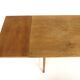 Dining table "portfolio" in oak, Karl Erik Ekselius, Sweden, 1960