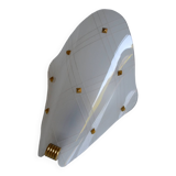 50s Arlus wall light in Perspex and brass