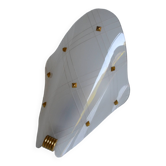 50s Arlus wall light in Perspex and brass