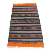 3x5 Anatolian Kilim rug - Geometric design Kilim handmade rugs