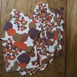12 vintage 60s/70s napkins