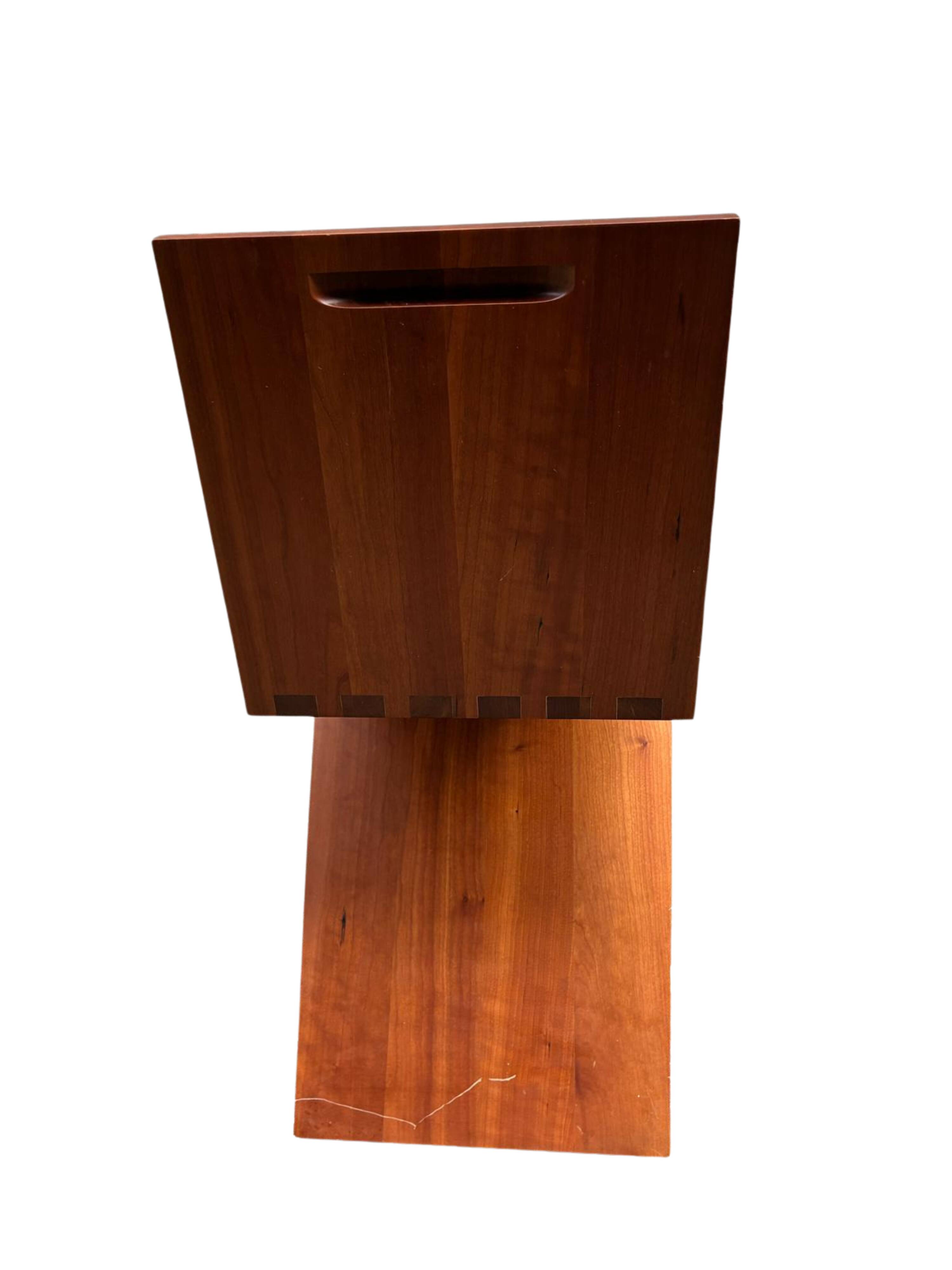 Chaise Zig Zag conçue par G. Rietveld, fabriquée par Cassina, années 1990