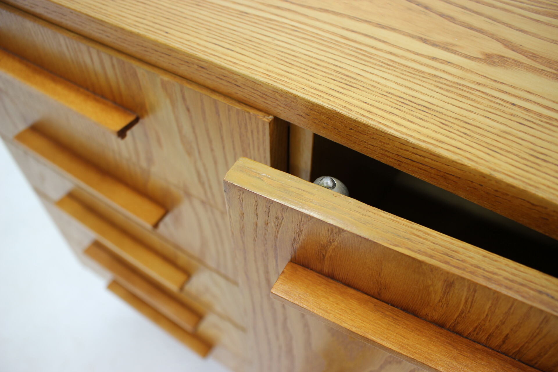 1970s Maple Cabinet or Chest Of Drawers, Czechoslovakia