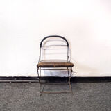 Military field folding seat of the early 900s.