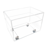 Meuble TV en plexiglass