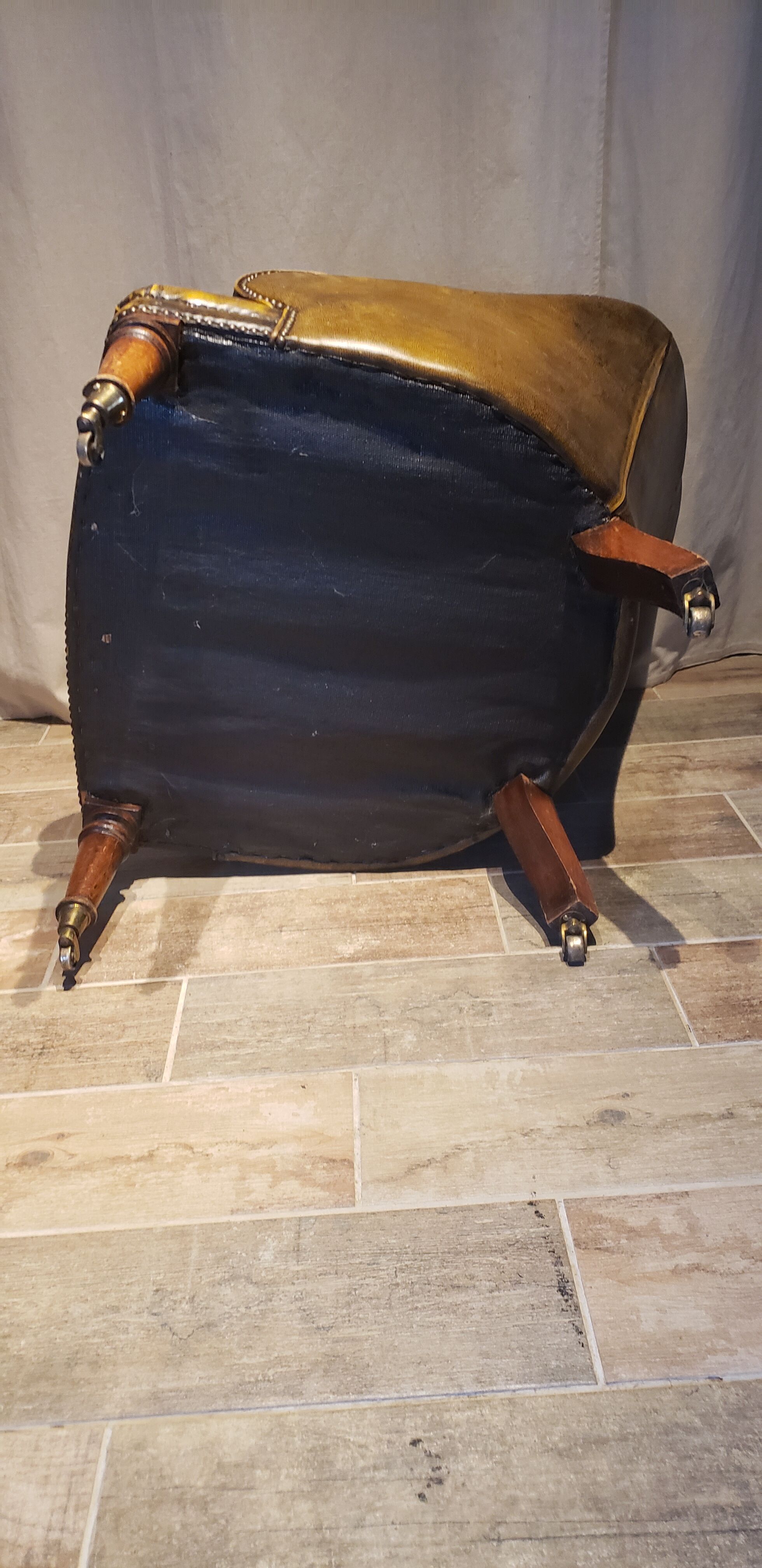 Chesterfield armchair