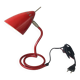 Lampe serpent vintage métal