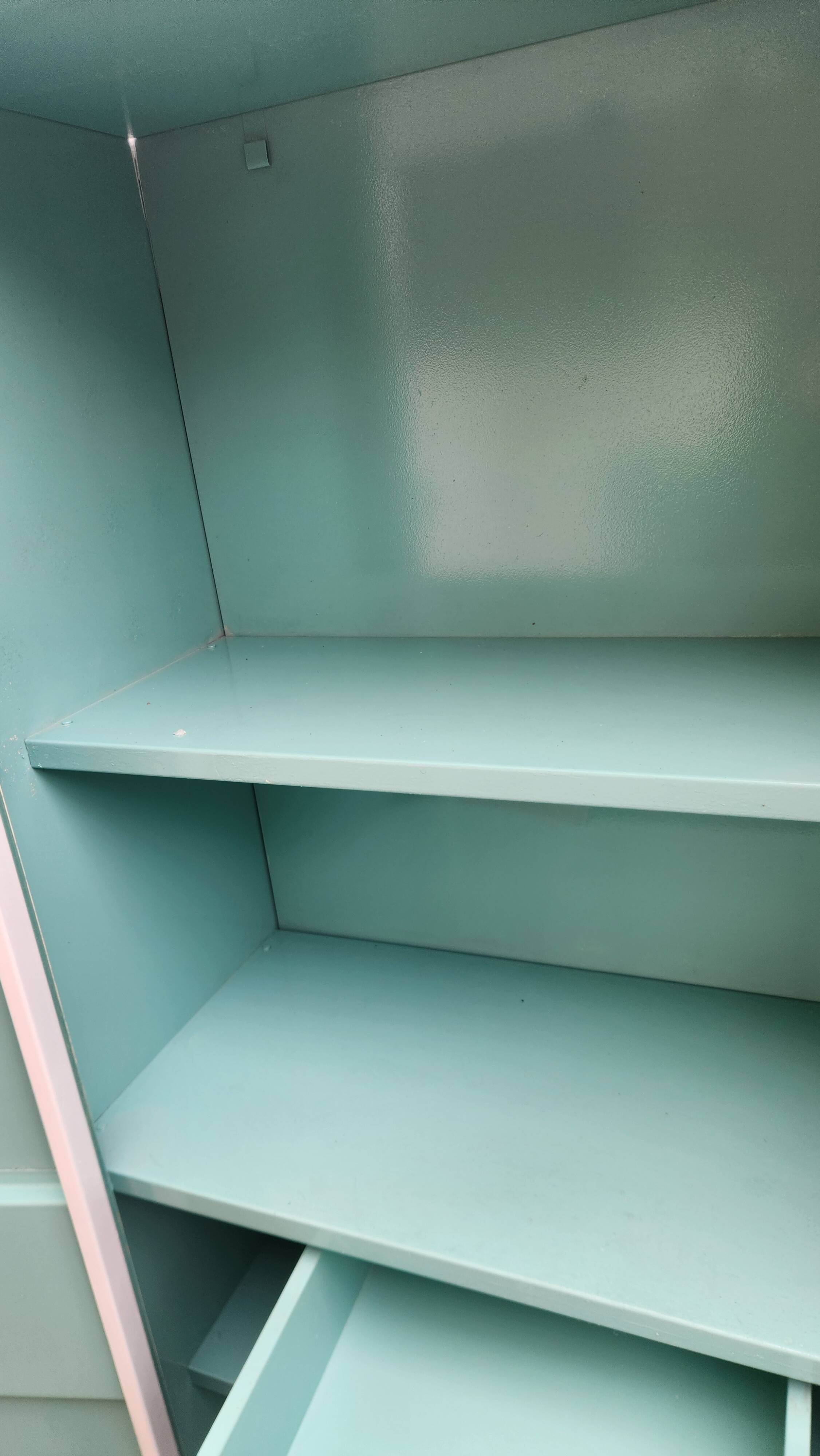 Vintage industrial metal wardrobe 1960-1970