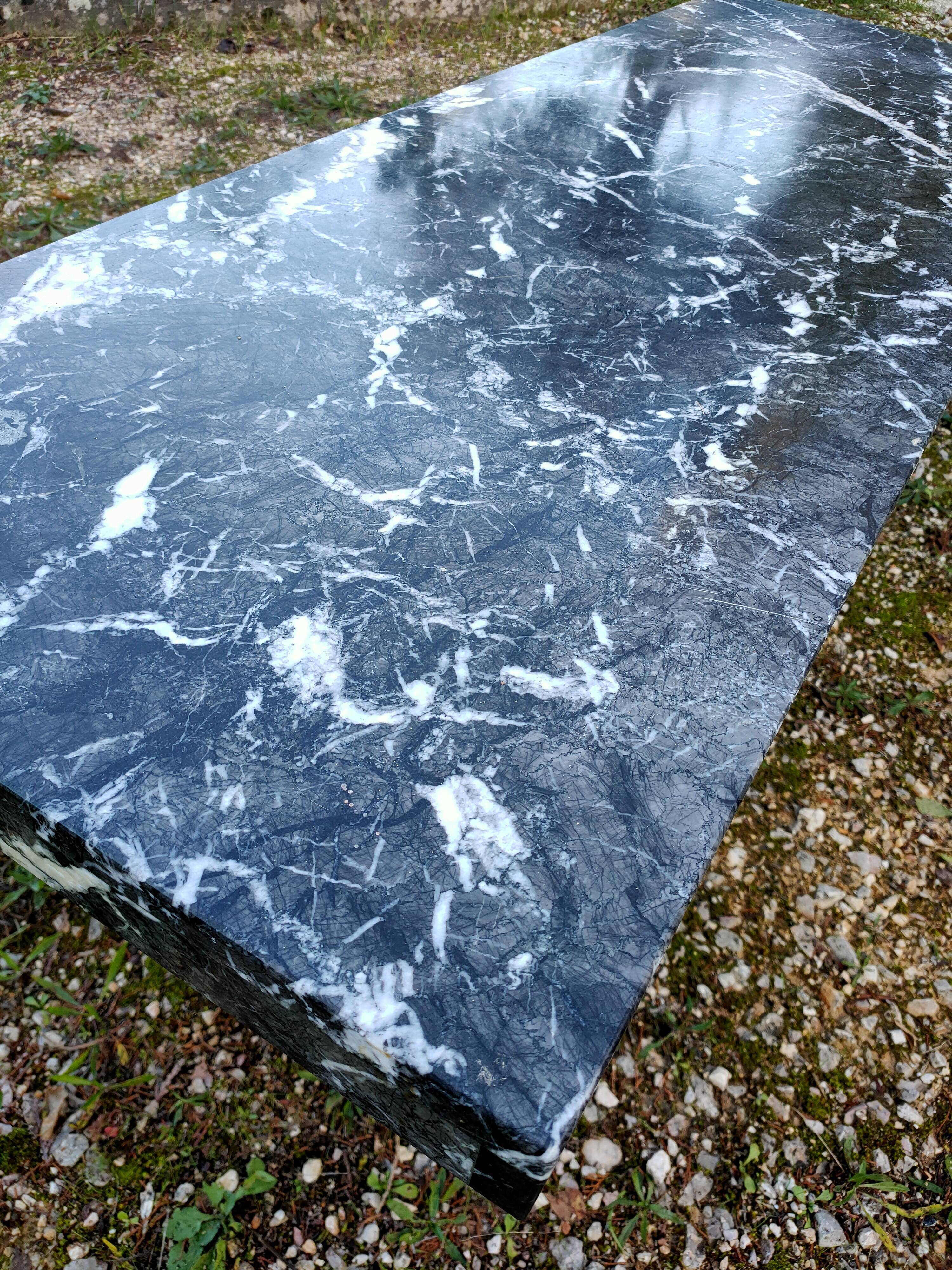Vintage marble coffee table