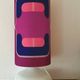 Violetta furniture lamp H80 D30cm - white opaline and vintage 70s fabric