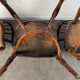 Ensemble de 3 chaises, fauteuils Windsor Low Back en orme, Angleterre, XIXe