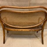 Children's sofa curved wood