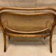 Children's sofa curved wood