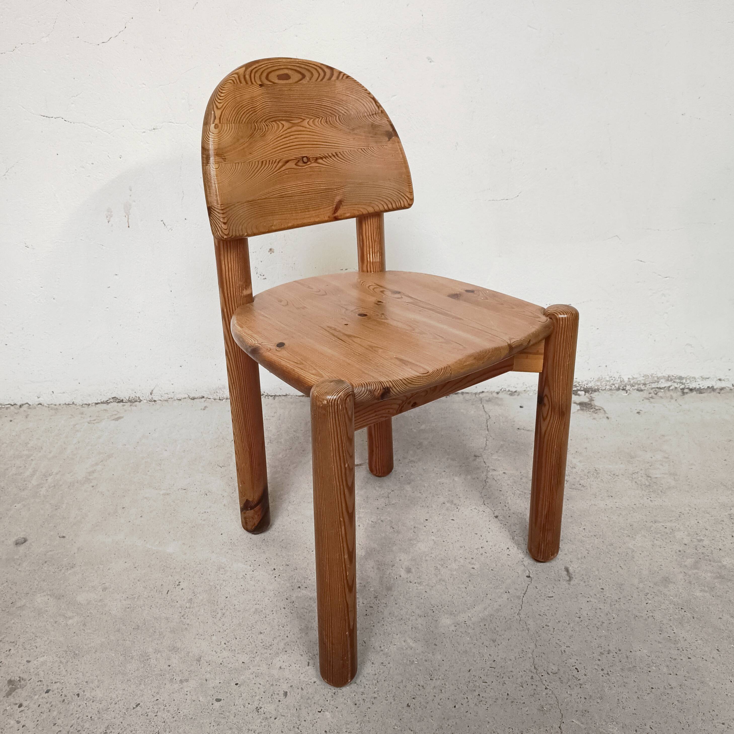 4 chairs Rainer Daumiller, 1980