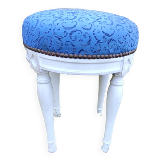 Tabouret pouf ancien style Louis XVl