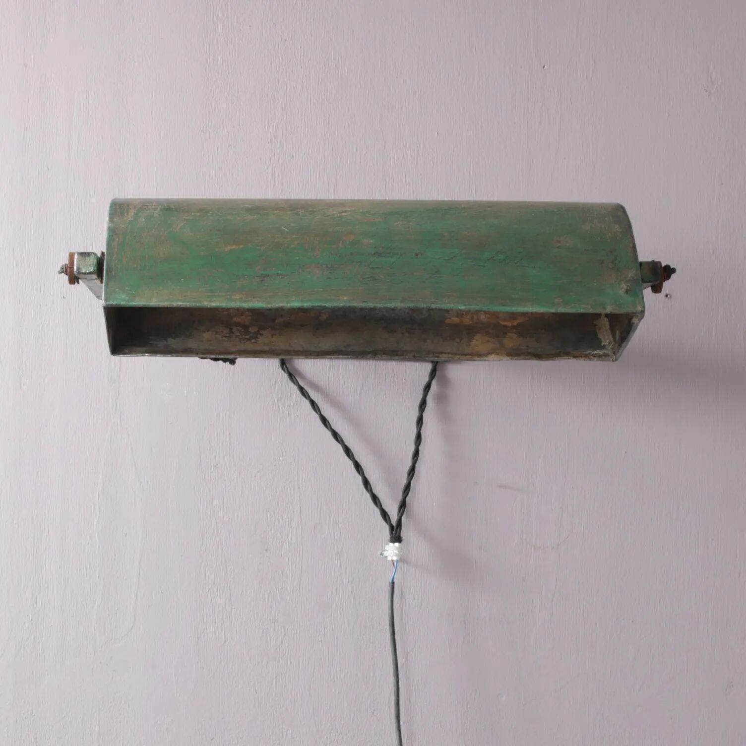 Very rare LCII wall lamp by Le Corbusier, France 1954