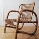 Rattan armchair 1960