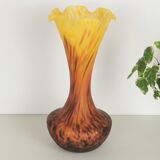 Glass paste vase