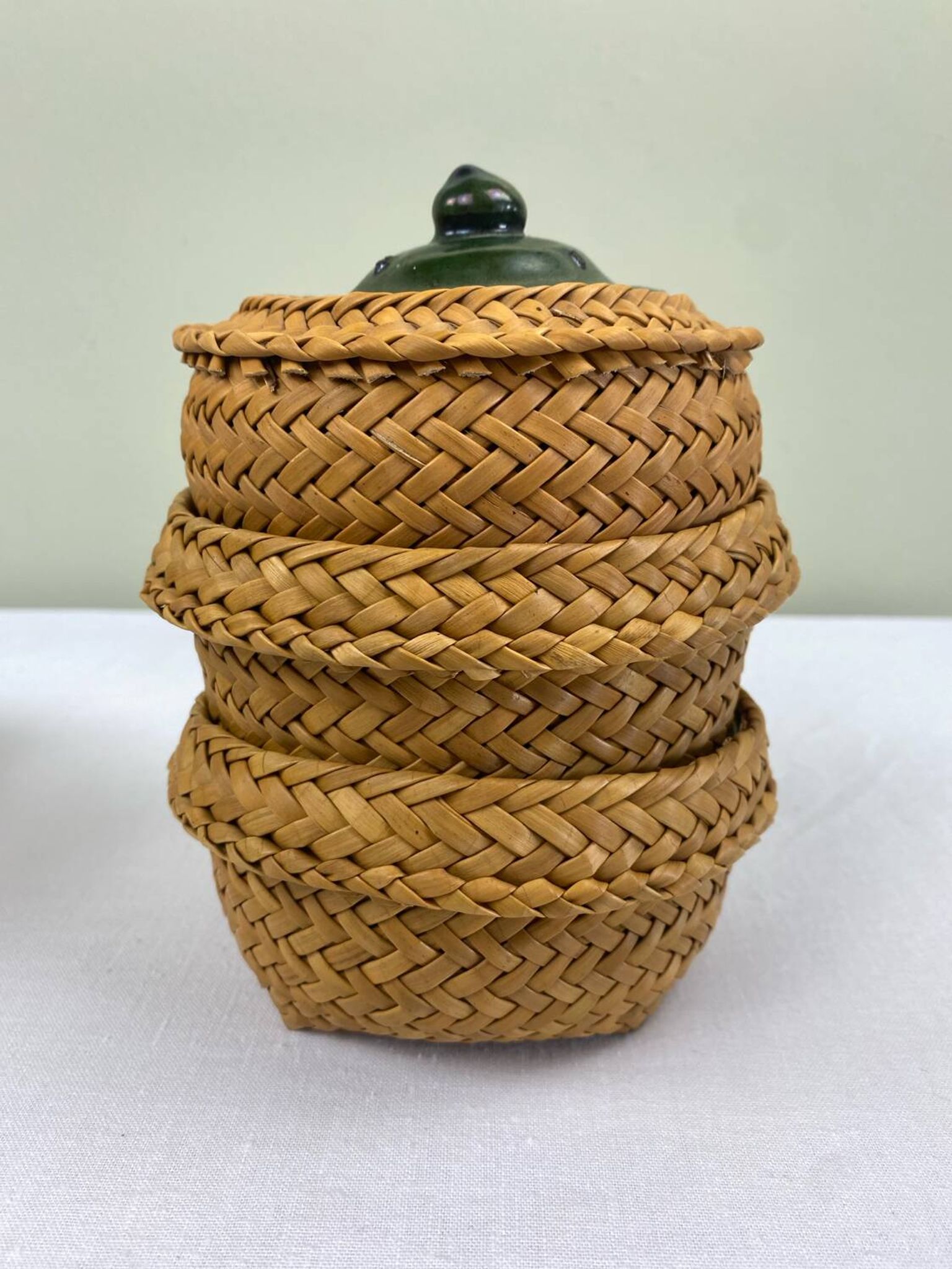 Vintage ethnic service