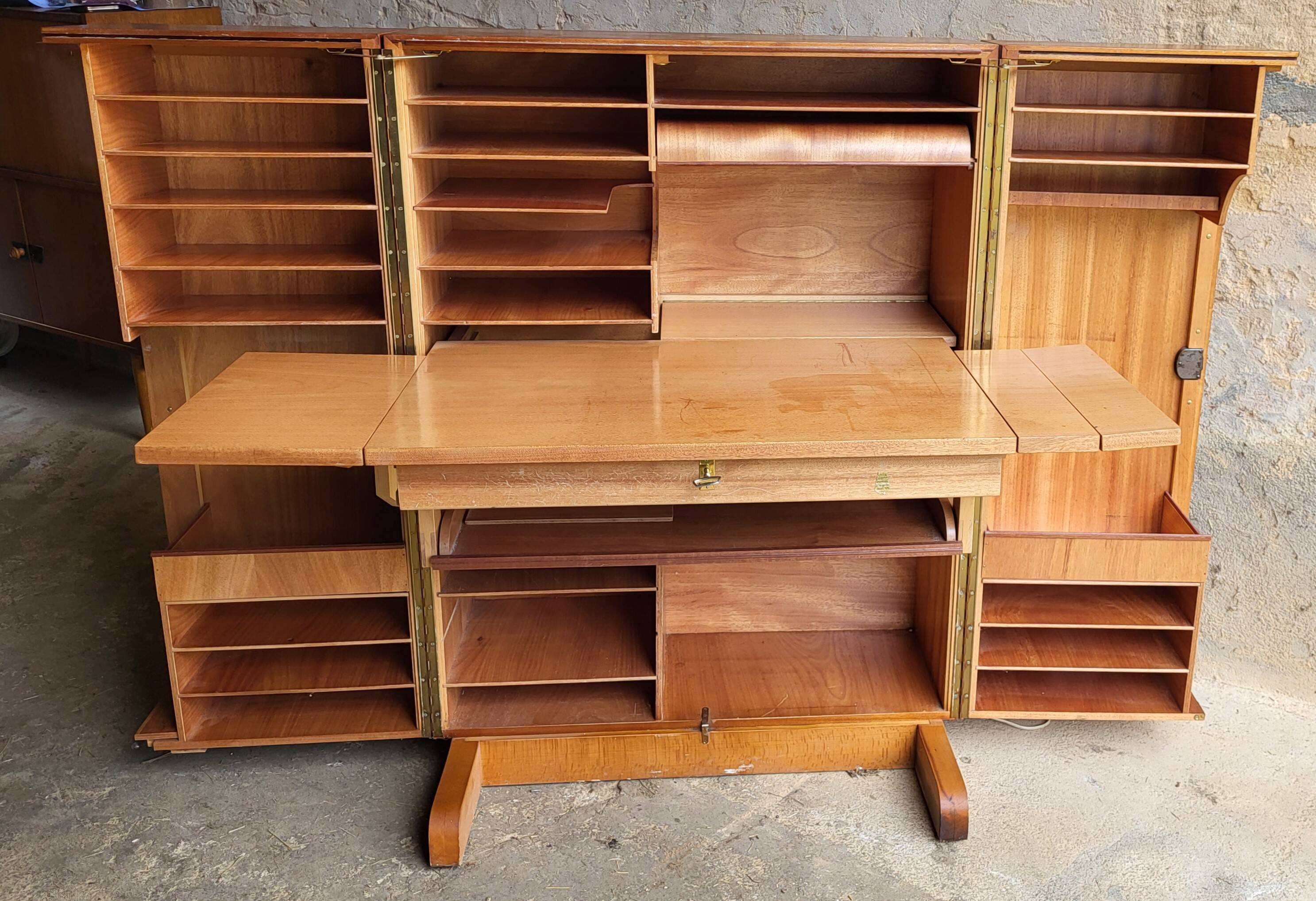 “Magic Box” desk, Mummenthaler & Meier 50s-60s.