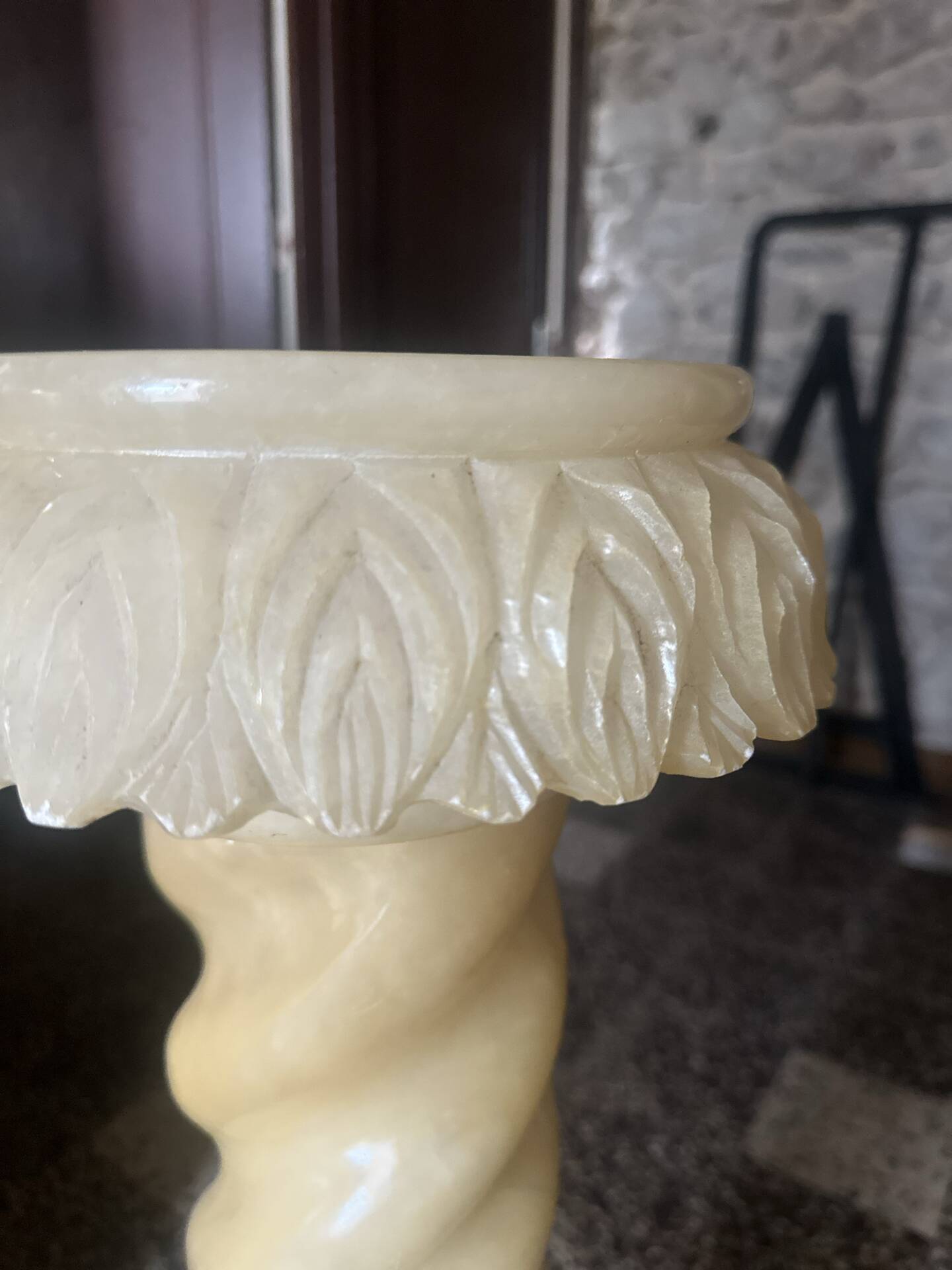Alabaster column