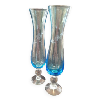 Lot de 2 vases soliflore Bergère de France