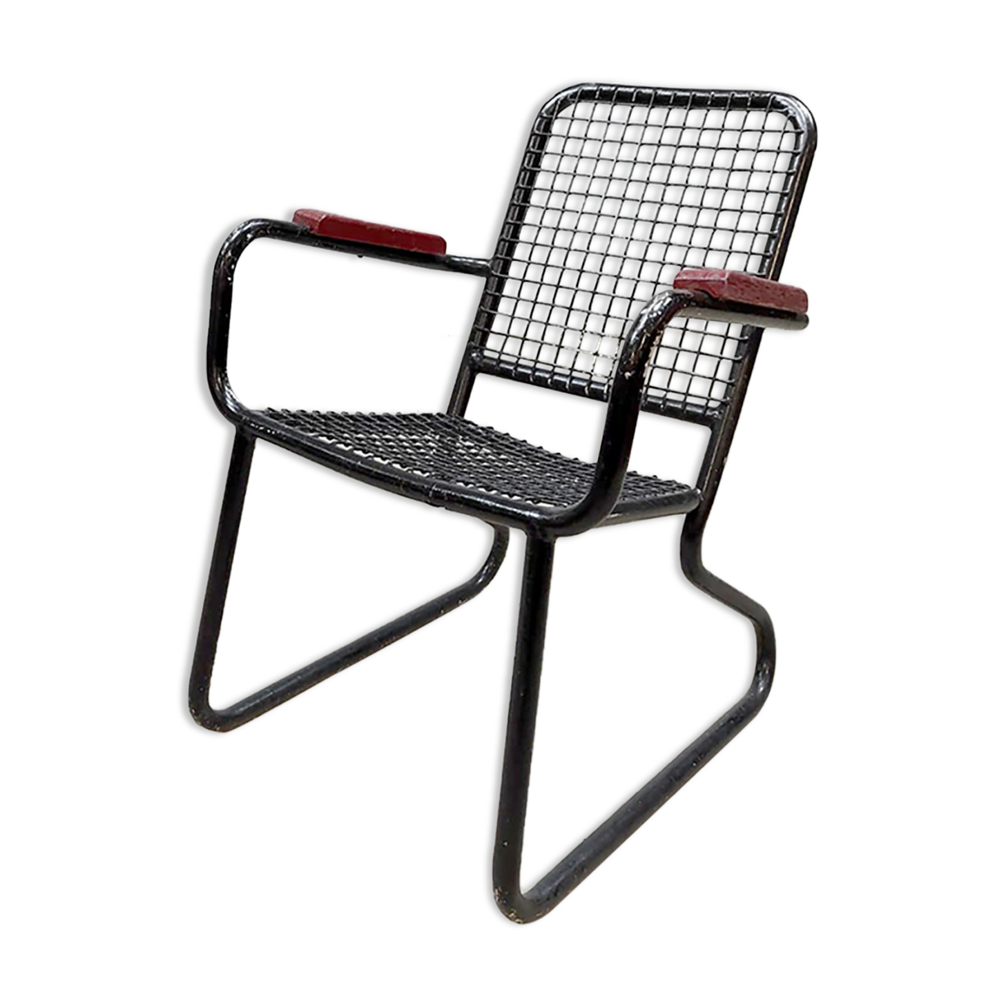 Vintage wire garden chair