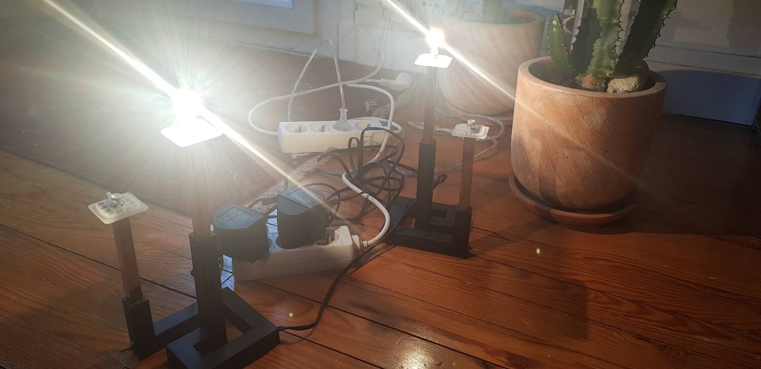 2 lampes Korsby, Ikea années 1990