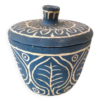 Blue Ceramic Box