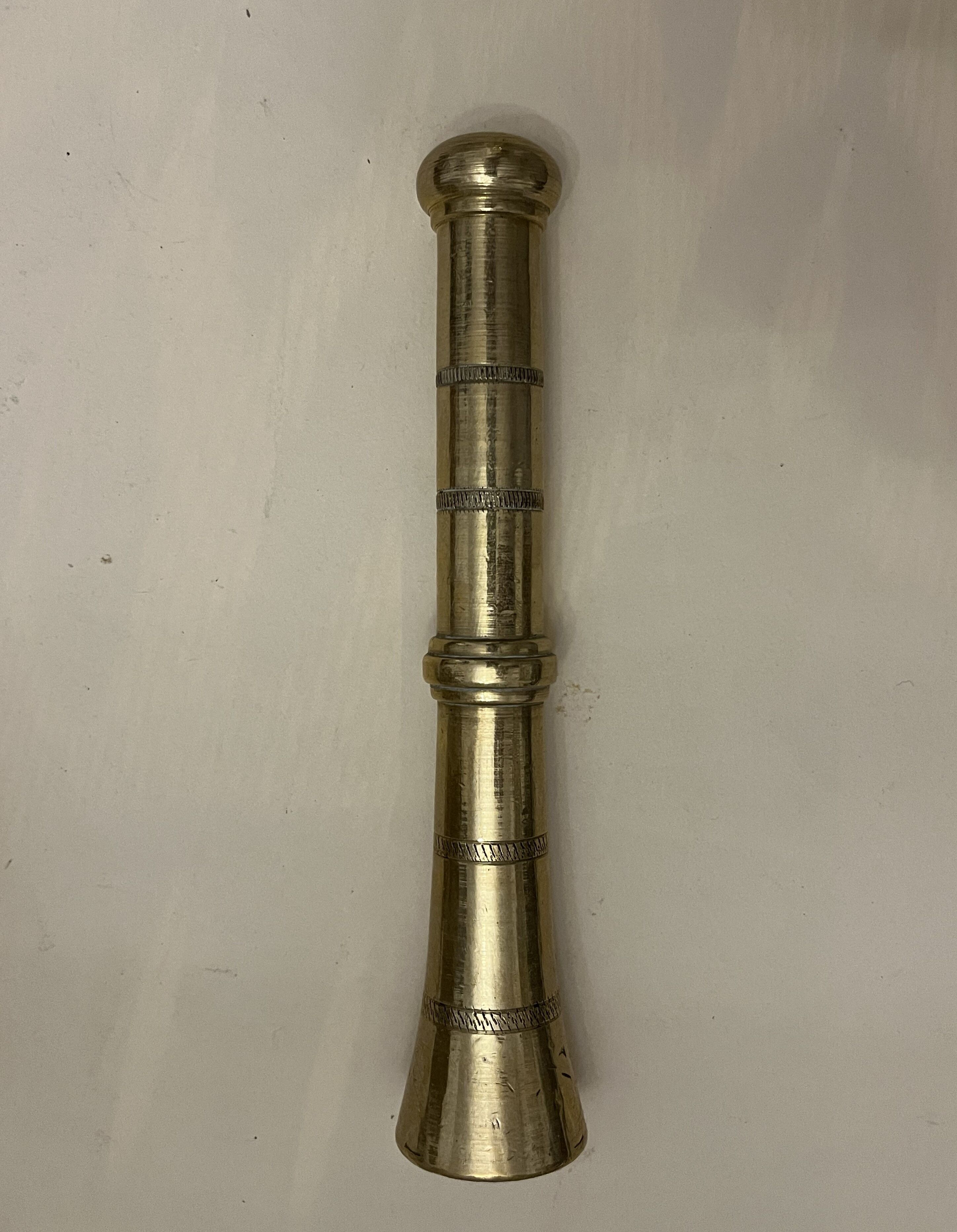 Brass mortar