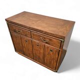 Drexel Heritage Sideboard or Buffet on Rollers /  Vintage Drexel Accolade