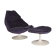 Model F585 armchair and ottoman Set by Geoffrey Harcourt for Artifort