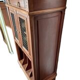 walnut music cabinet, filing cabinet