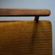Vintage Armchair from Mid Century, Dark Mustard, Restored