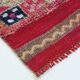 3x12 Red & Navy Blue Oushak Runner Rug, 83x352Cm