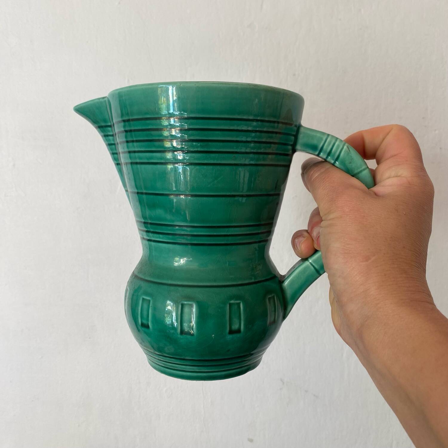 Old Digoin jug from the 1950s.