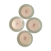 Suite of 4 plates HBCM Montereau