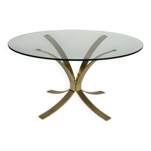 table basse vintage en - regency