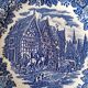Decorative plate English ironstone