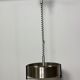 Vintage chandelier 70'S in chrome stainless steel 4 extendable lights