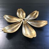 Set of 6 brass cups