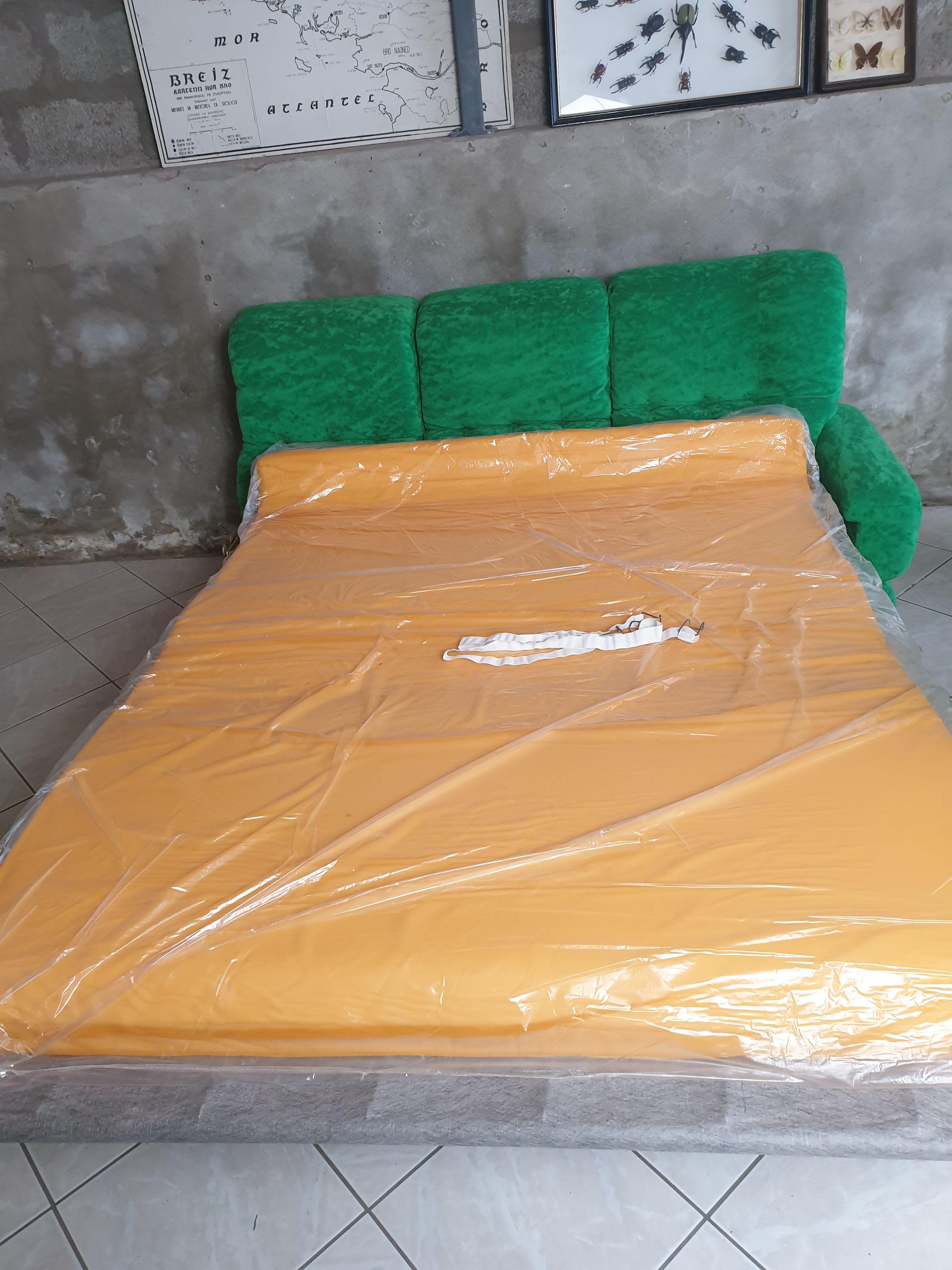 7-seater vintage modular sofa