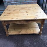 Solid pine table