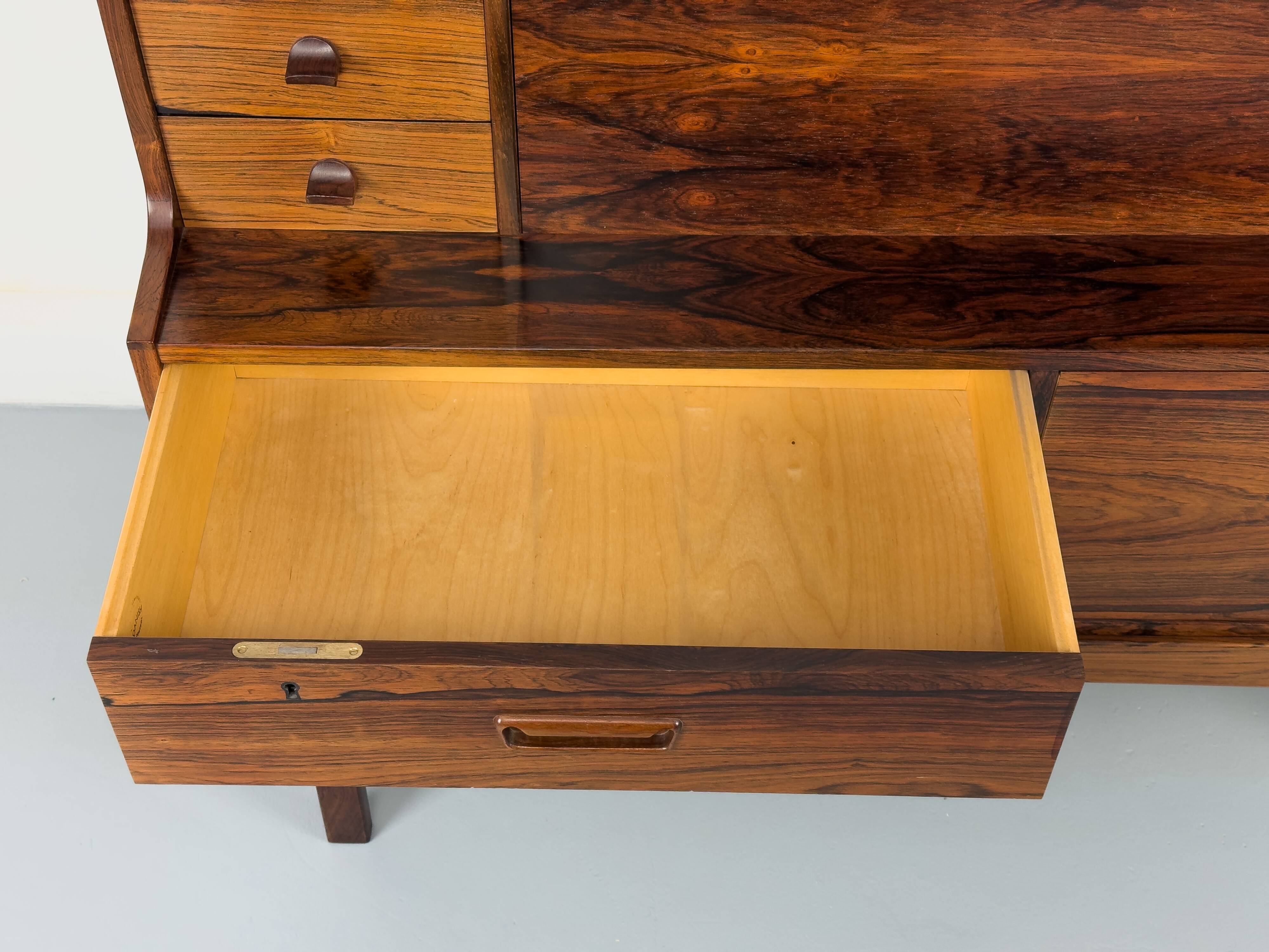Bureau Secrétaire Mid Century par Arne Wahl Iversen pour Vinde Møbelfabrik, 1960s