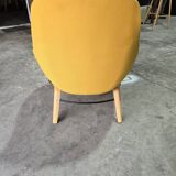 Herman Miller Naughtone Always Lounge Chair with Wooden Base