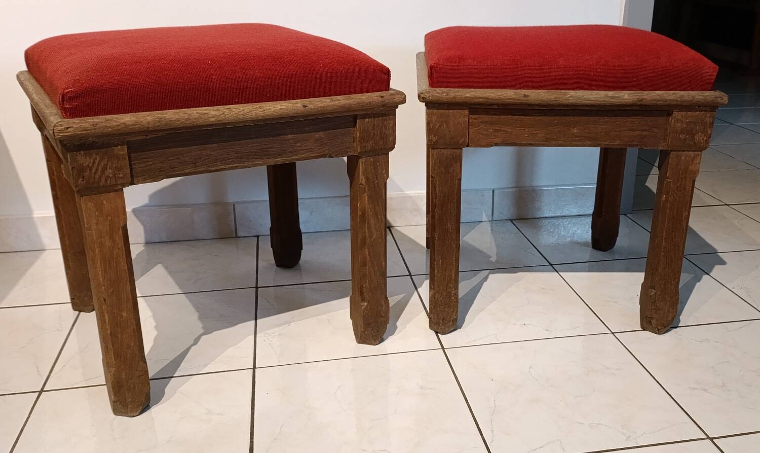 Pair of 1960s stools