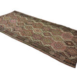 Anatolian handmade kilim rug 360 cm x 168 cm