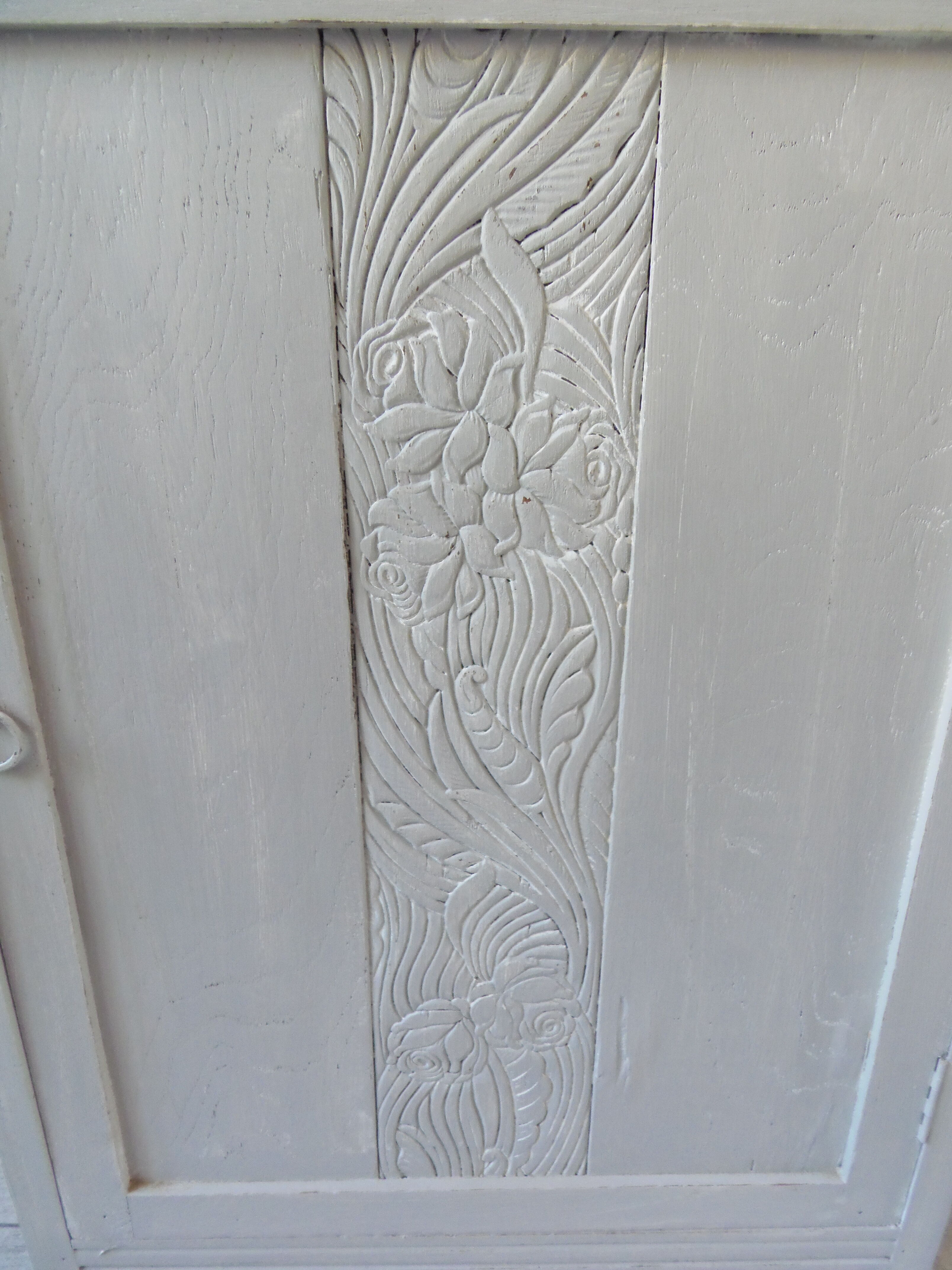 Art Deco confectioner's furniture patinated grey