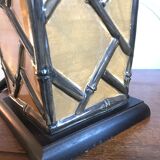 Vintage ceramic lamp bamboo style
