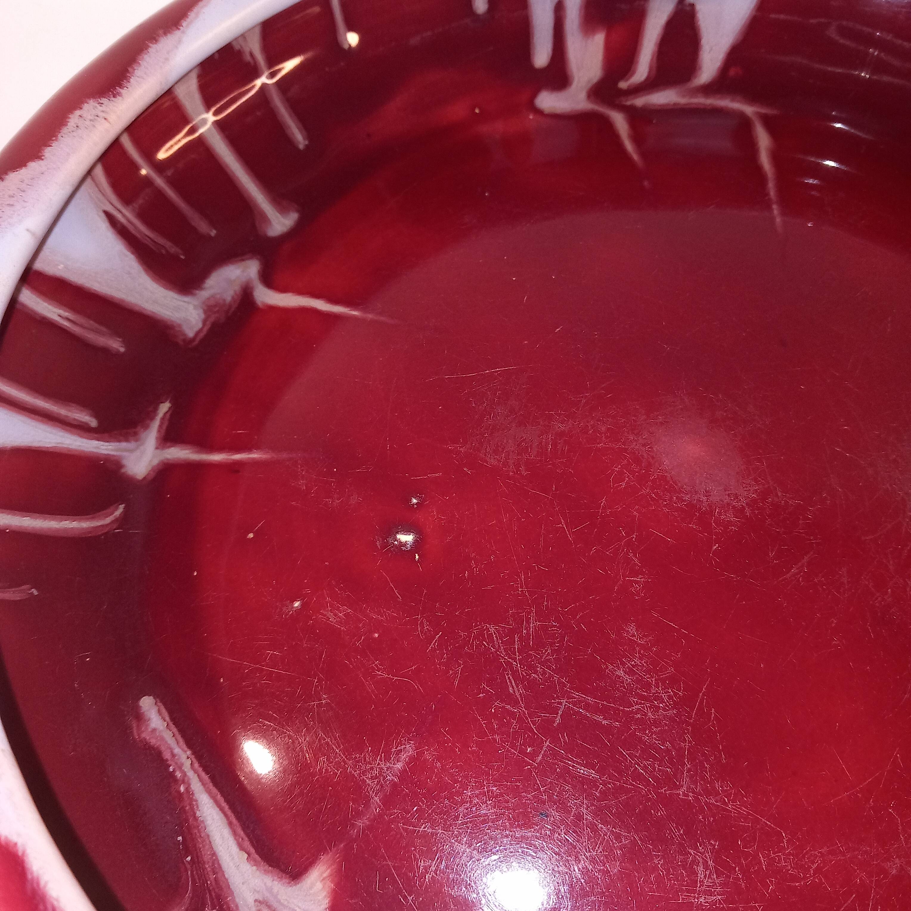 Large vintage ceramic cup style 60/70, from belgium